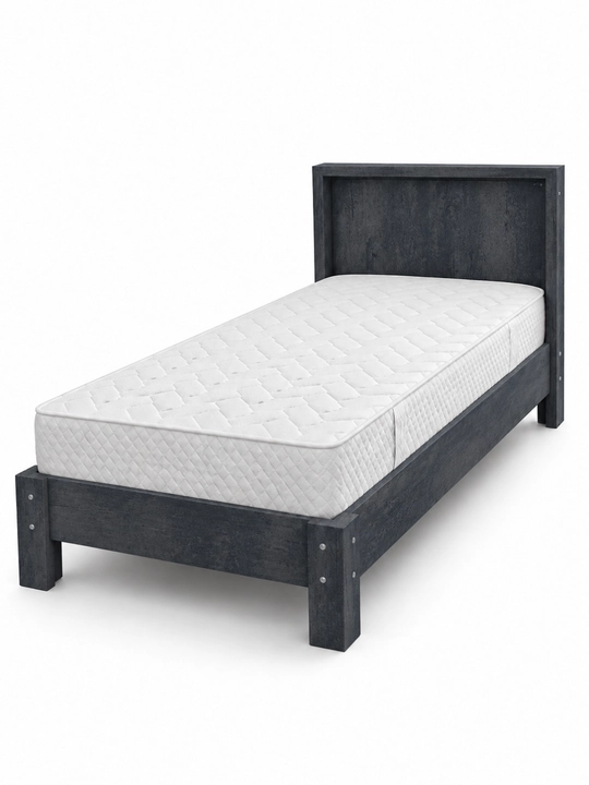 Кровать AIKO Elegant, односпальная, с ортопедическим матрасом, 206х90х90 см