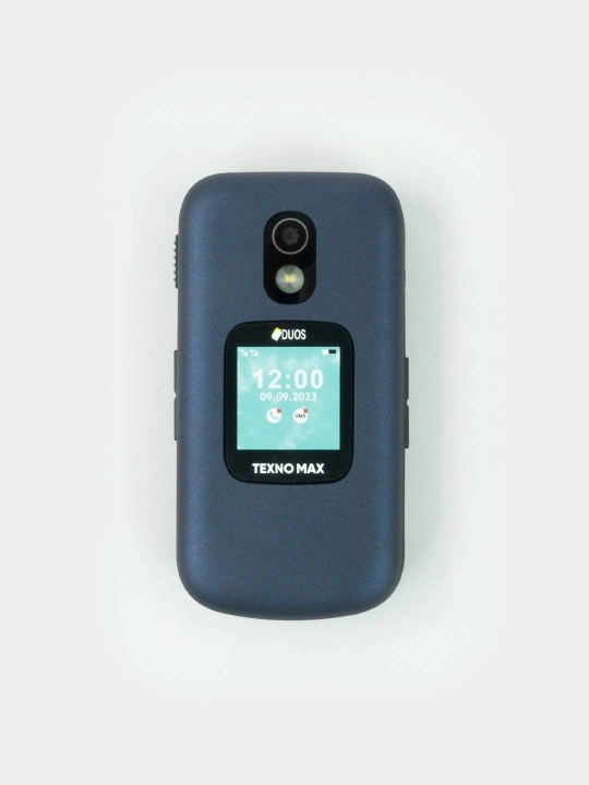 Texnomax Gusto tugmali telefoni. Kamera, 2 ta SIM, fonar