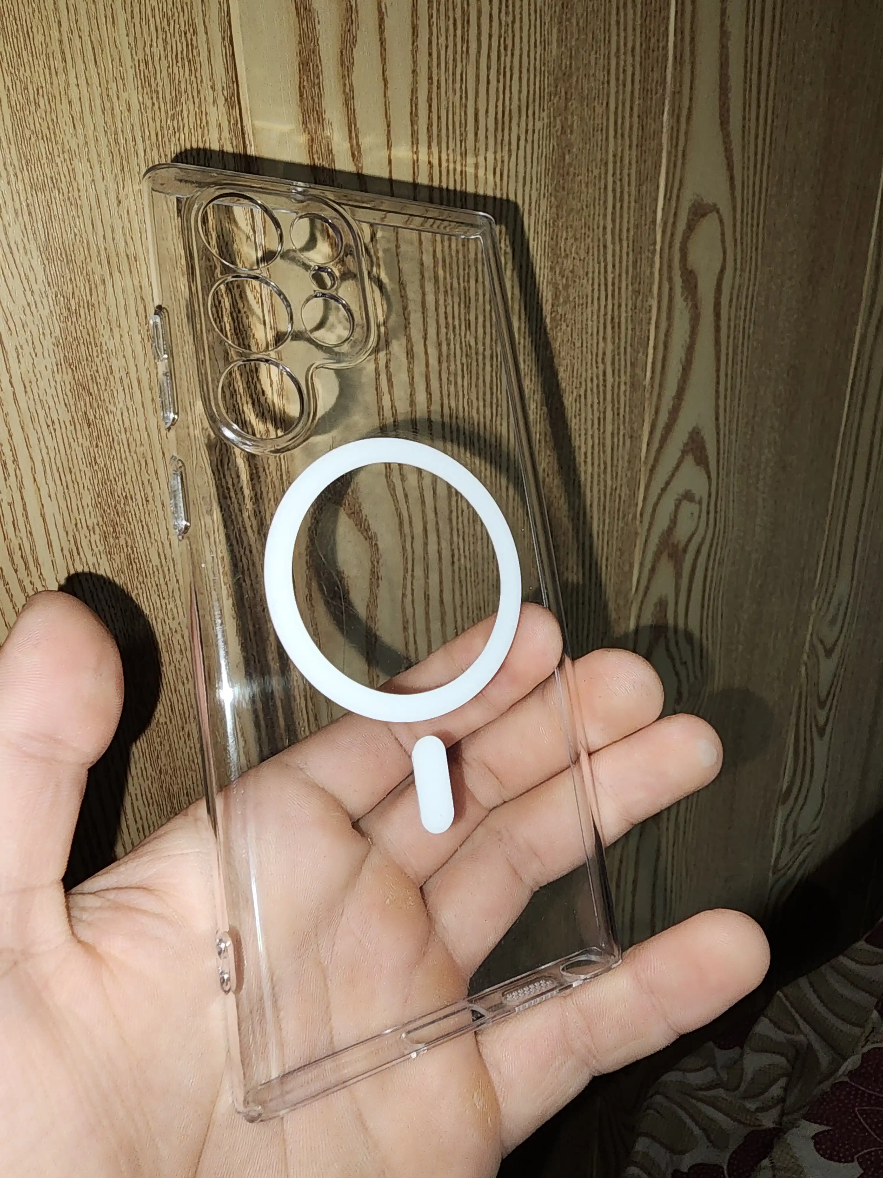 Прозрачный чехол для Samsung (Galaxy 21-26 S/Ultra) и (A15/16/17/35/36/37/52) с MagSafe, PC