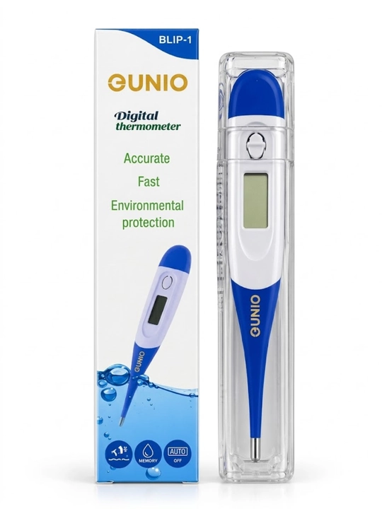 Электронный термометр GUNIO BLIP-1, цифровой, с памятью и автоотключением - 