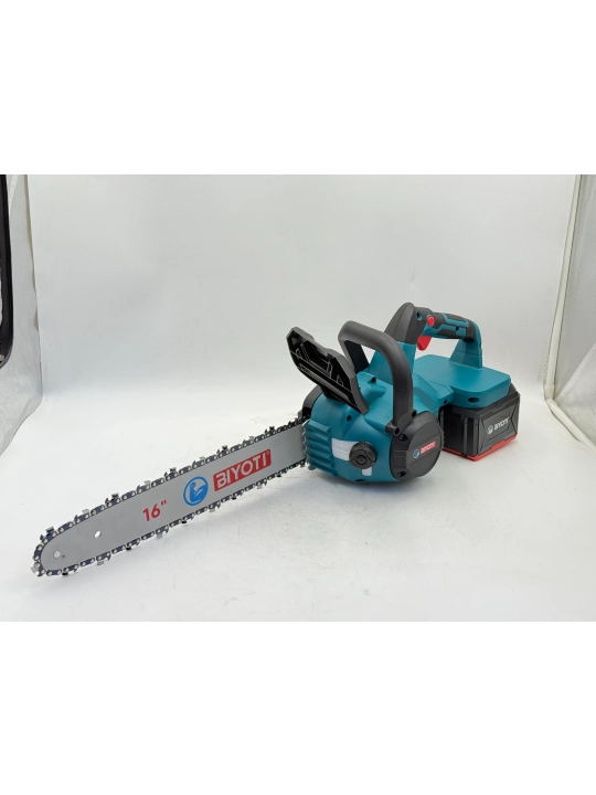 Аккумуляторная цепная пила BIYOTI BYT-229, 21V, Brushless, 1800 Вт, шина 300 мм, 2 АКБ
