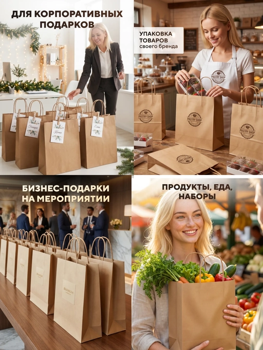 5 10 25 ta Kraft qogoz paketlar paketik sovga uchun bumajniy paket eko sumka craft paket