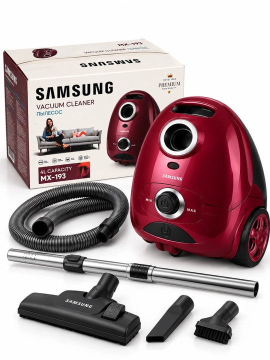 Пылесос Samsung MX-1984, бытовой пылесос, 3000 Вт, 4 л