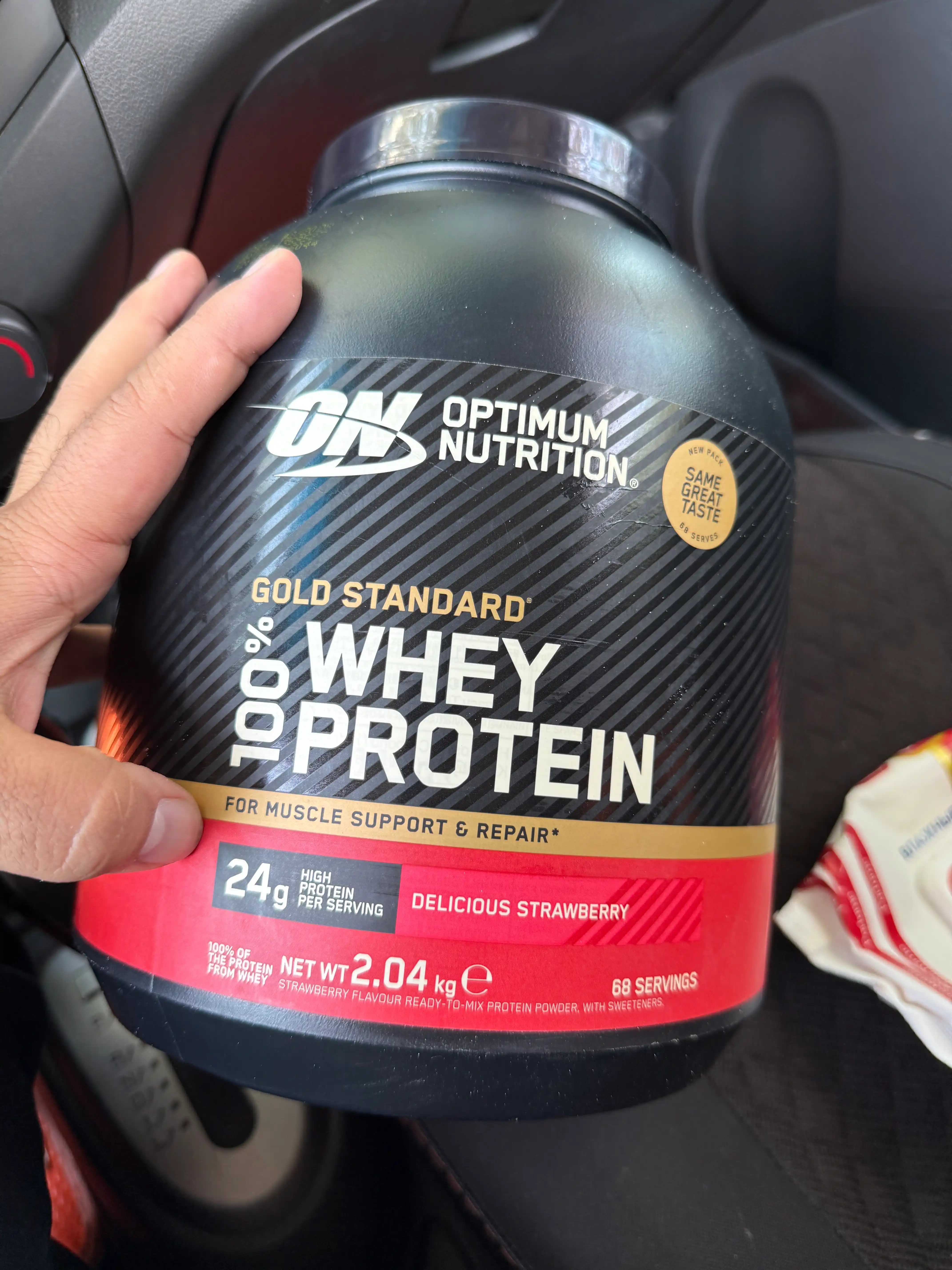 Протеин Optimum Nutrition Whey Gold Standard, с BCAA 5.5 гр, Евро версия, 2 кг