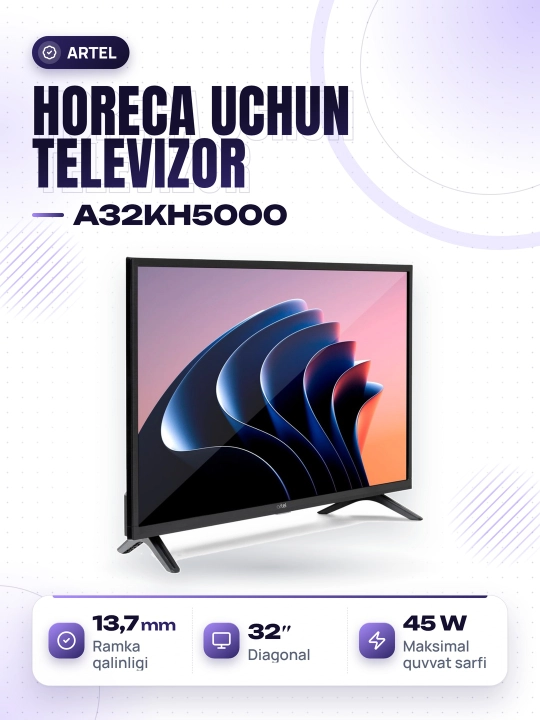 Телевизор Artel TV-ART A32KH5000 чёрный - 