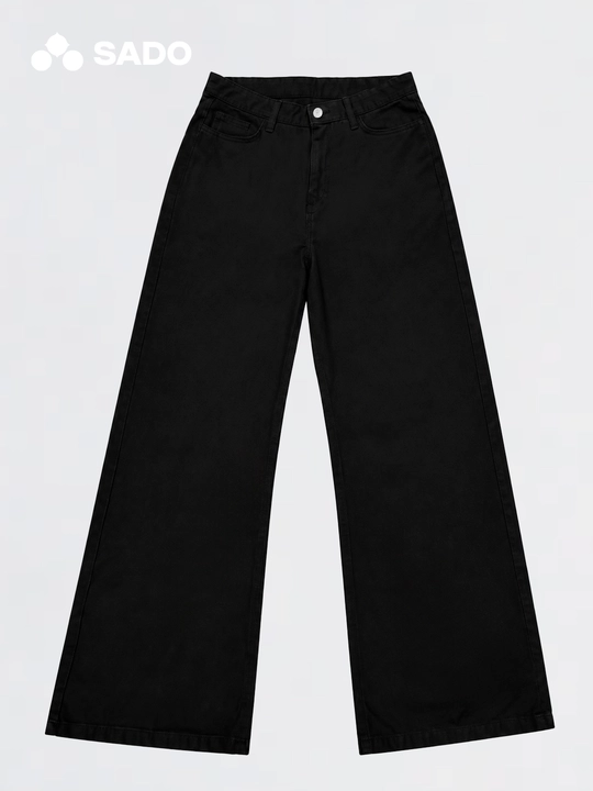 Женские брюки Wide Leg из твила SADO