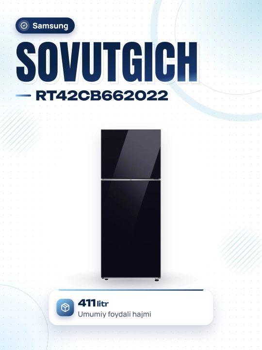 Sovutgich Samsung RT42CB662022, No Frost, 411 l