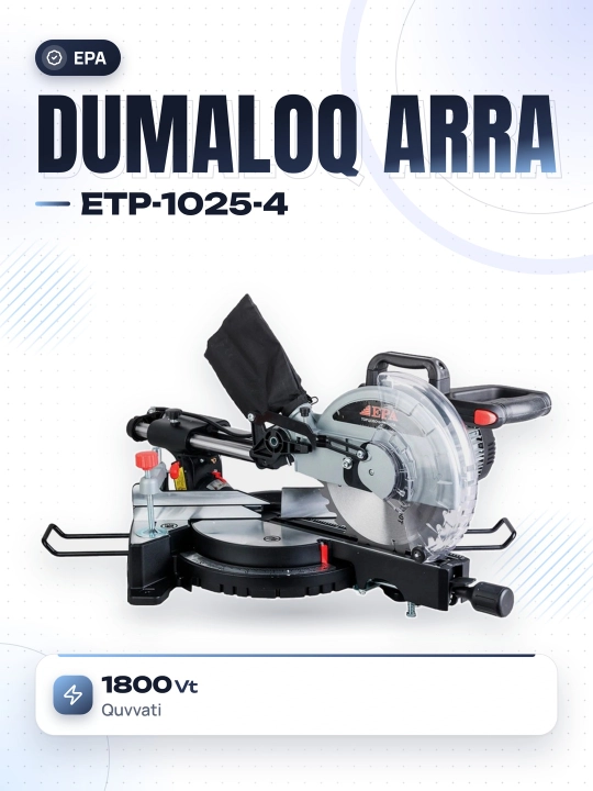 Yon arra EPA ETP-1025-4, 1800 Vt