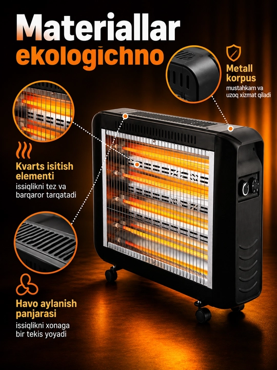 Elektr isitgich pechka