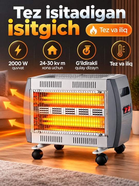 Elektr isitgich pechka