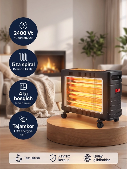 Elektr isitgich pechka