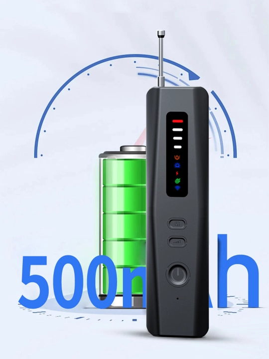 Portativ detektor T09, kameralar va xatolarni qidirish, sezgirlikni sozlash