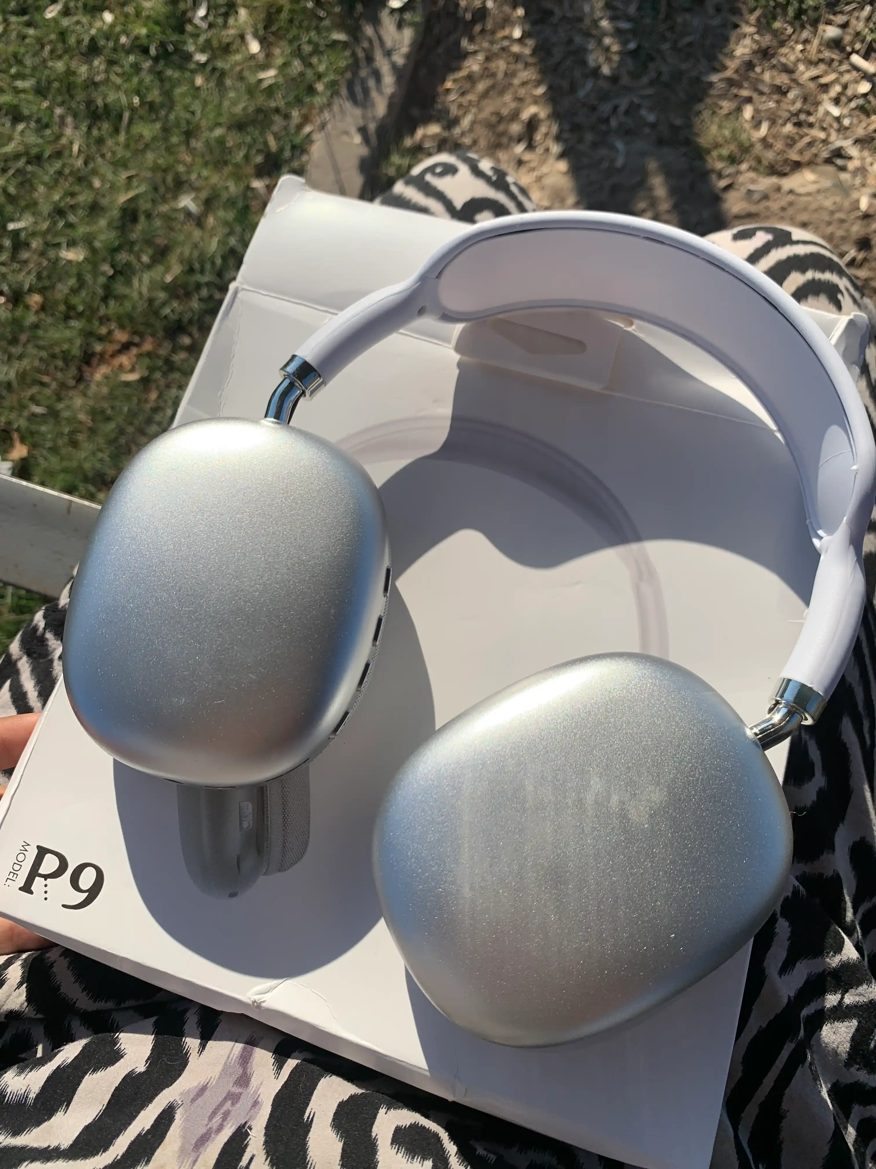 Simsiz Bluetooth quloqchinlar P9, mikrofonli, to'liq o'lchamli