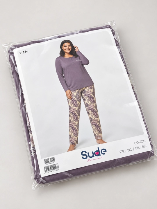 Пижама для женщин, больших размеров, Турция, 2XL-5XL