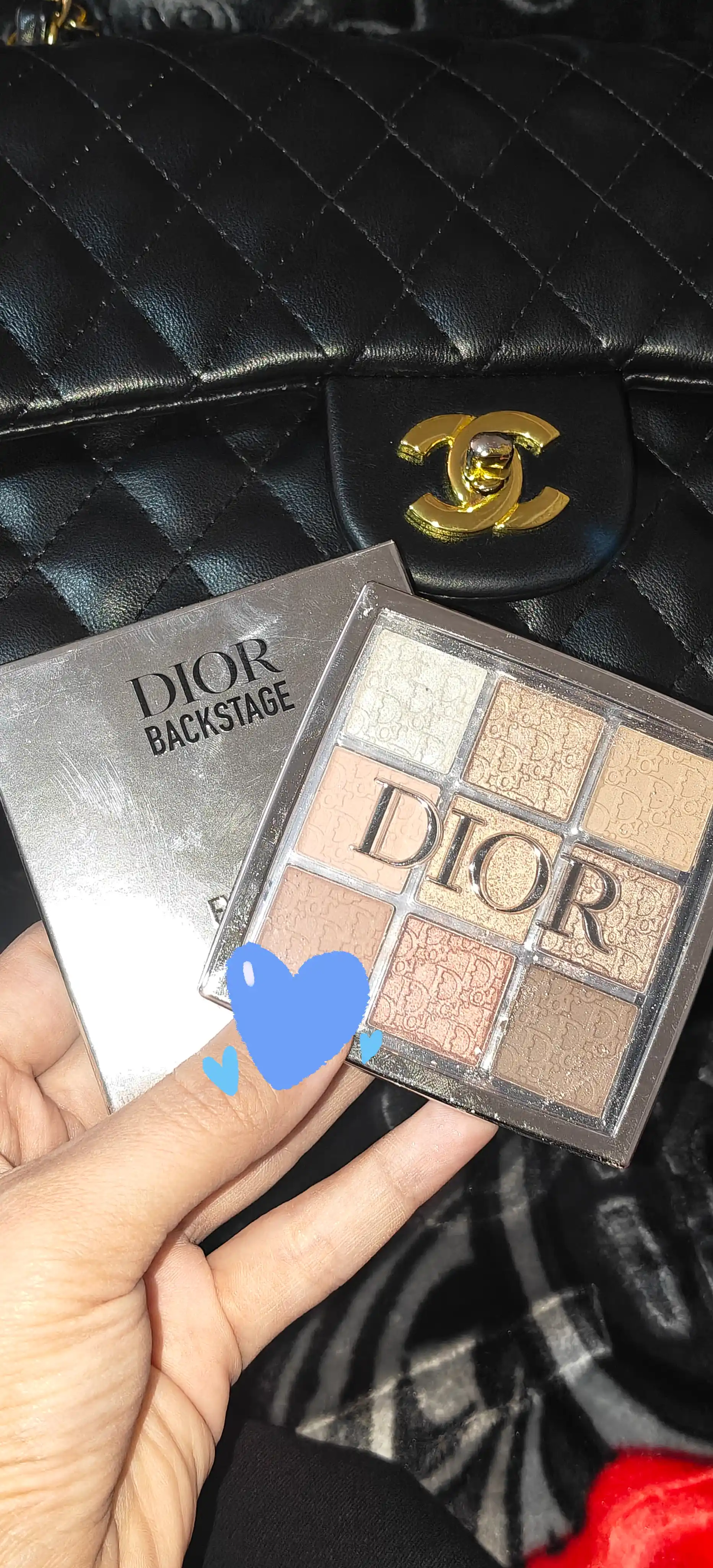Qovoq uchun tenlar palitrasi, Dior, ko‘z soyalari, 9 xil rang