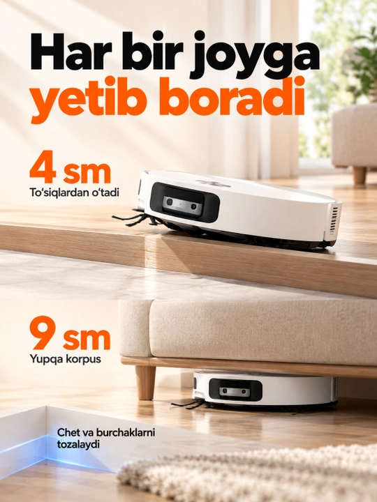 Robot changyutgich Xiaomi Robot Vacuum 6, 6 Pro, 6 Max