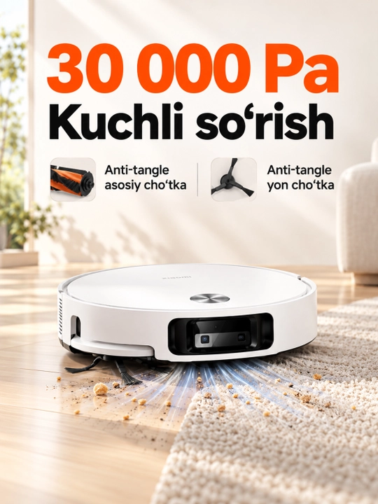 Robot changyutgich Xiaomi Robot Vacuum 6, 6 Pro, 6 Max