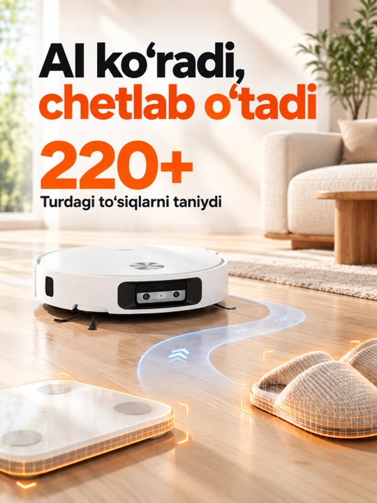 Robot changyutgich Xiaomi Robot Vacuum 6, 6 Pro, 6 Max