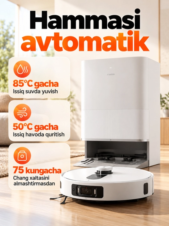 Робот-пылесос Xiaomi Robot Vacuum 6, 6 Pro, 6 Max