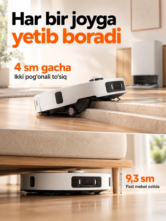 Робот-пылесос Xiaomi Robot Vacuum 6, 6 Pro, 6 Max