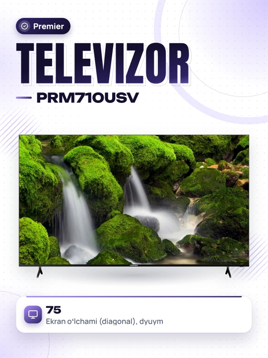 Smart TV Premier 75 PRM 710 USV 75" - 
