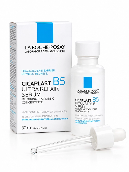 Roche-Posay Cicaplast B5 Serum 30 ml yuz uchun namlantiruvci serum kundalik teri parvarisi - 