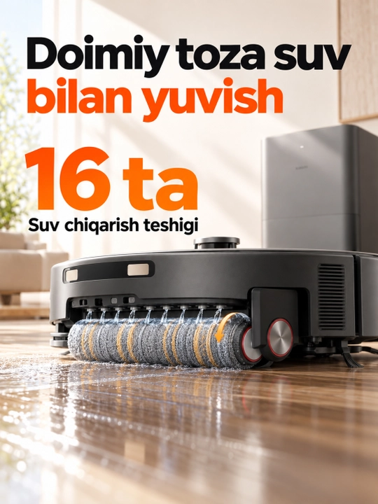 Робот-пылесос Xiaomi Robot Vacuum 6, 6 Pro, 6 Max