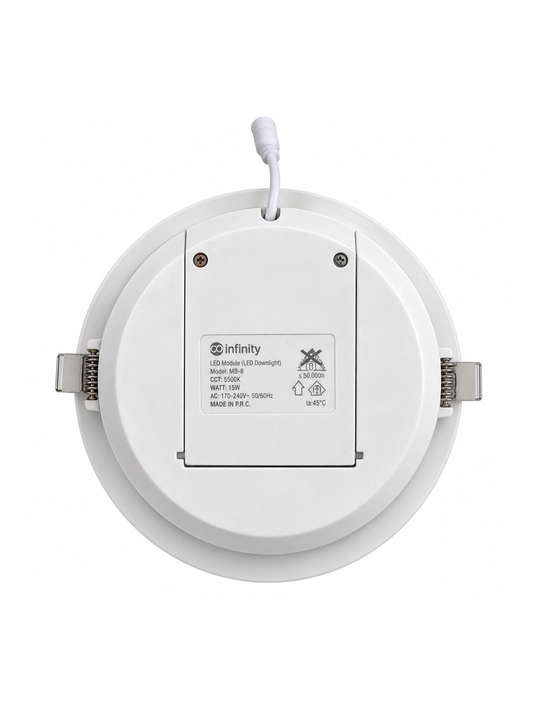 O‘rnatma shift chirog‘i Infinity Energy MB-8 COB LED Downlight, 50 W, 5500 K, 120°