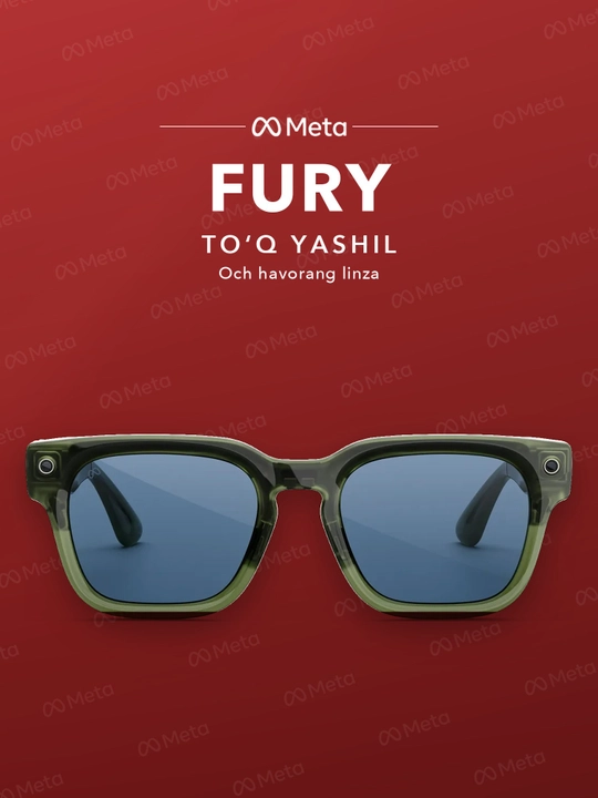 Умные очки Fury 3в1: камера, наушники и стильный современный электронный аксессуар