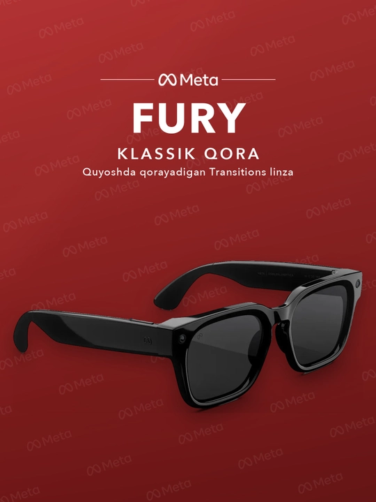 Умные очки Fury 3в1: камера, наушники и стильный современный электронный аксессуар