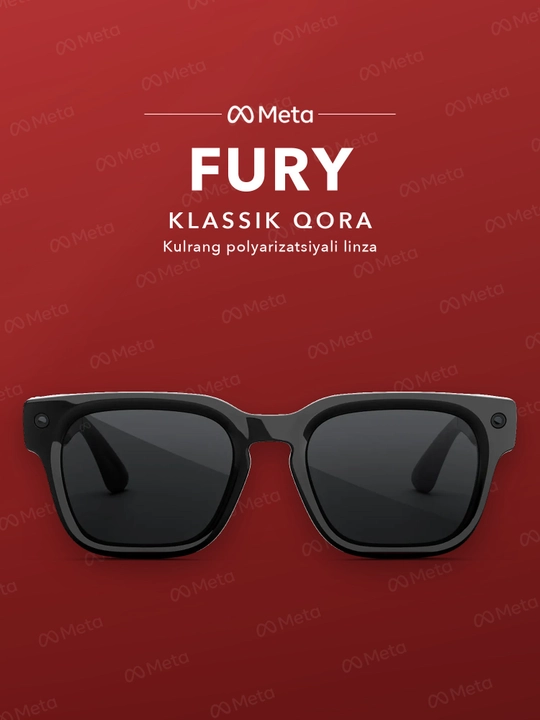 Умные очки Fury 3в1: камера, наушники и стильный современный электронный аксессуар - 