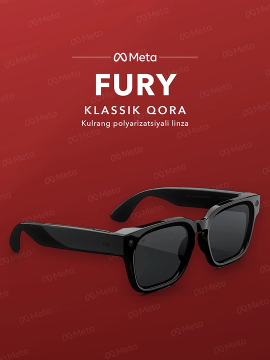 Умные очки Fury 3в1: камера, наушники и стильный современный электронный аксессуар