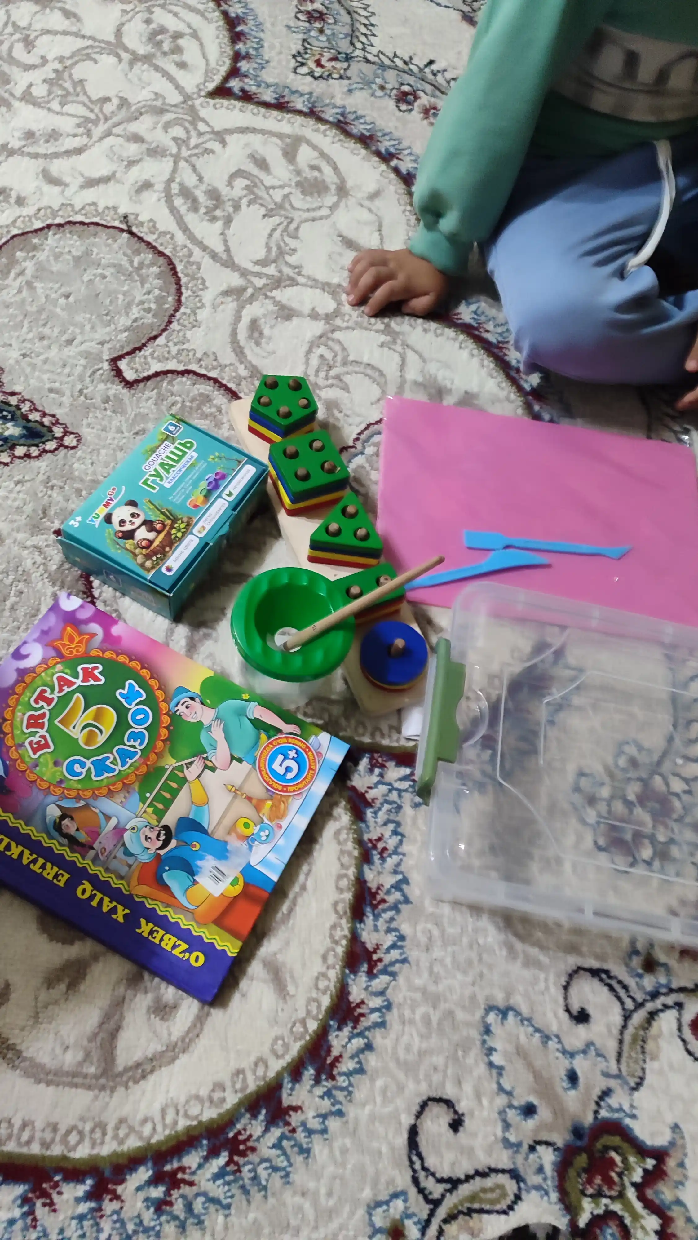 Guash bo'yoqlari, badiiy, chizish uchun to'plam 6, 9, 12 ranglar, ijodkorlik uchun
