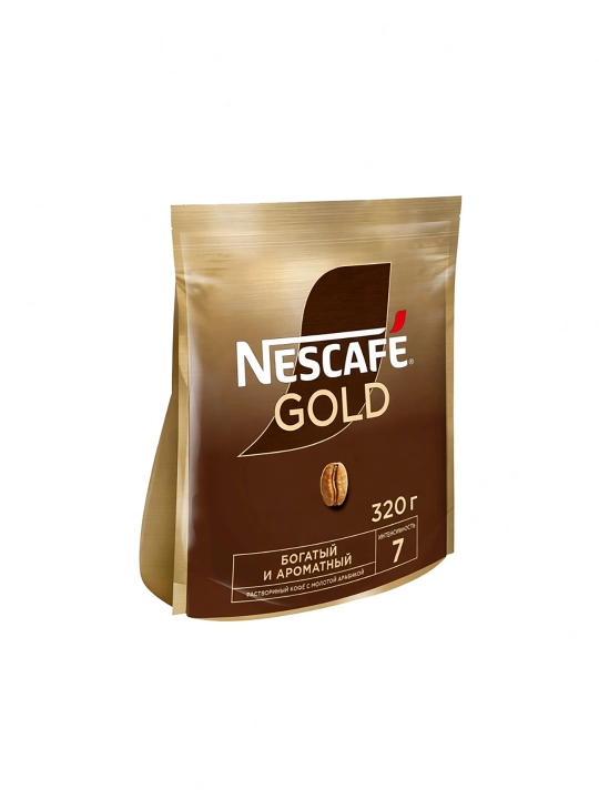 Растворимый кофе Nescafe Gold, 320 г