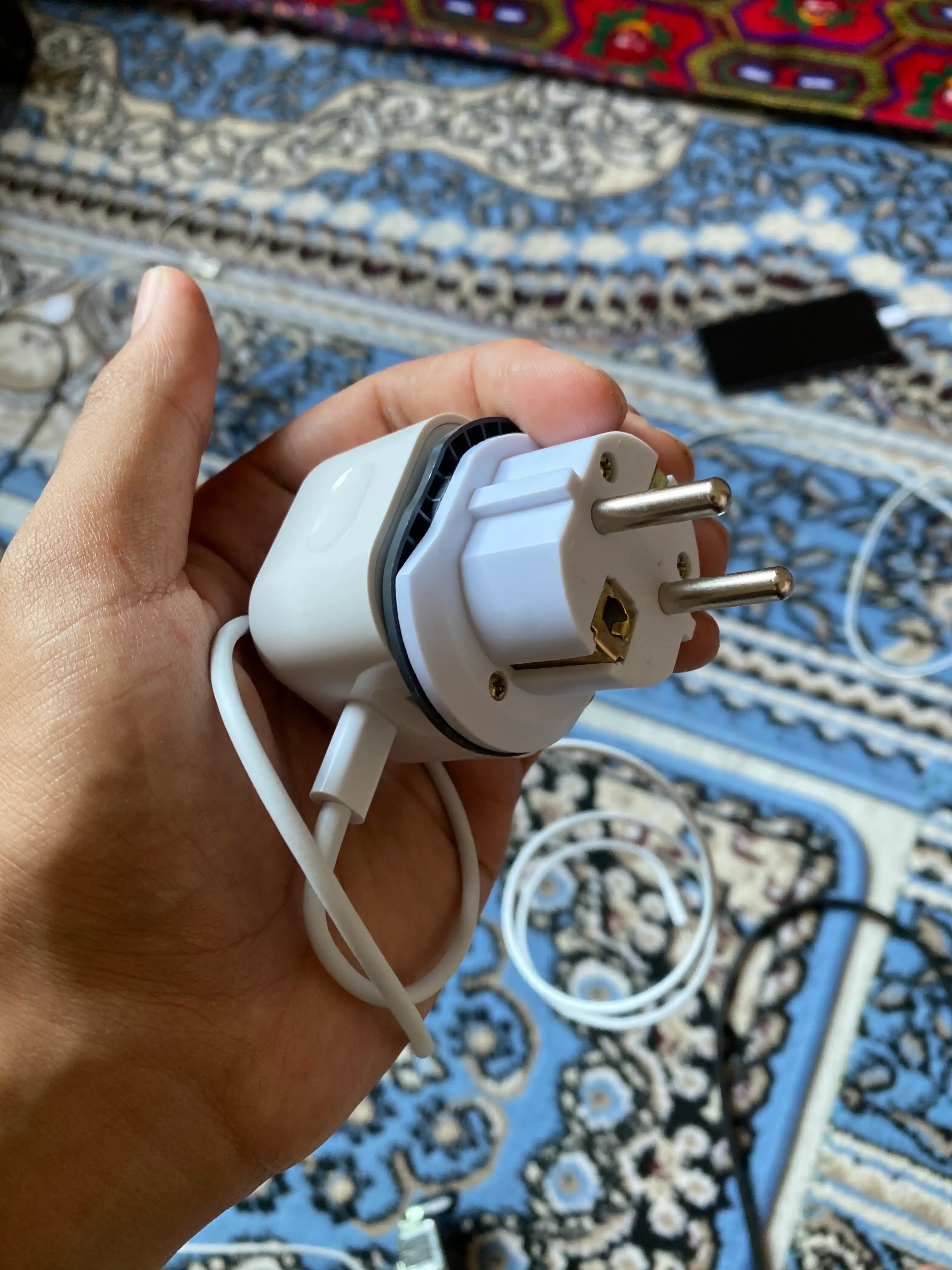 Зарядное устройство для iPhone, быстрая зарядка 20 Вт, с кабелем Type-C — Lightning