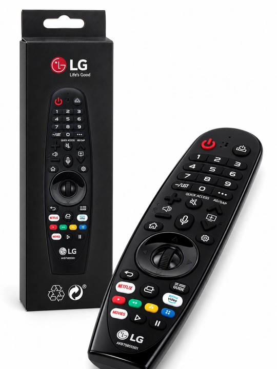 Pult LG Smart TV televizoriga, Magic Control va ovozli boshqaruv,Universal Pult