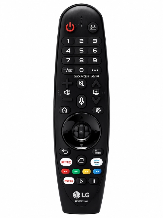 Pult LG Smart TV televizoriga, Magic Control va ovozli boshqaruv,Universal Pult