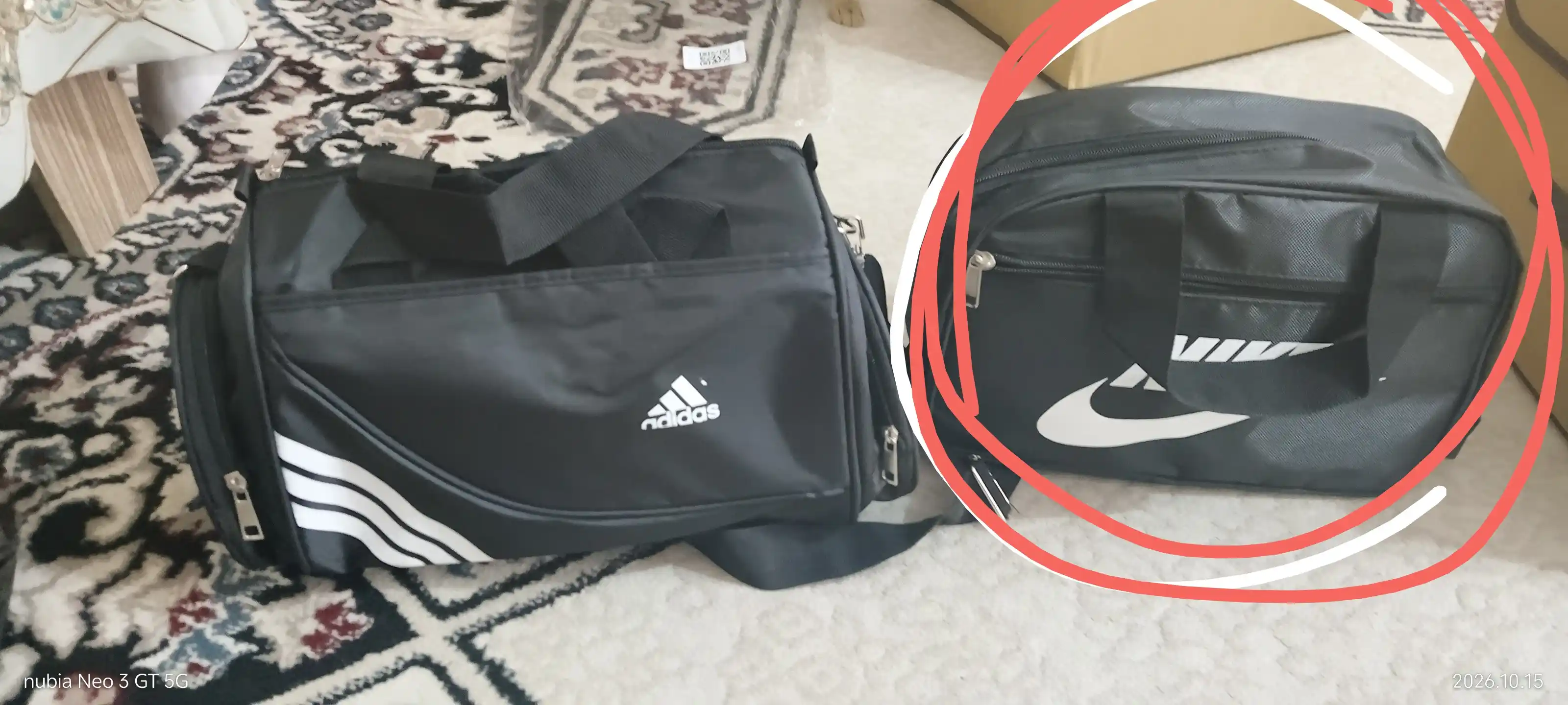Sport sumkasi, erkaklar va ayollar uchun