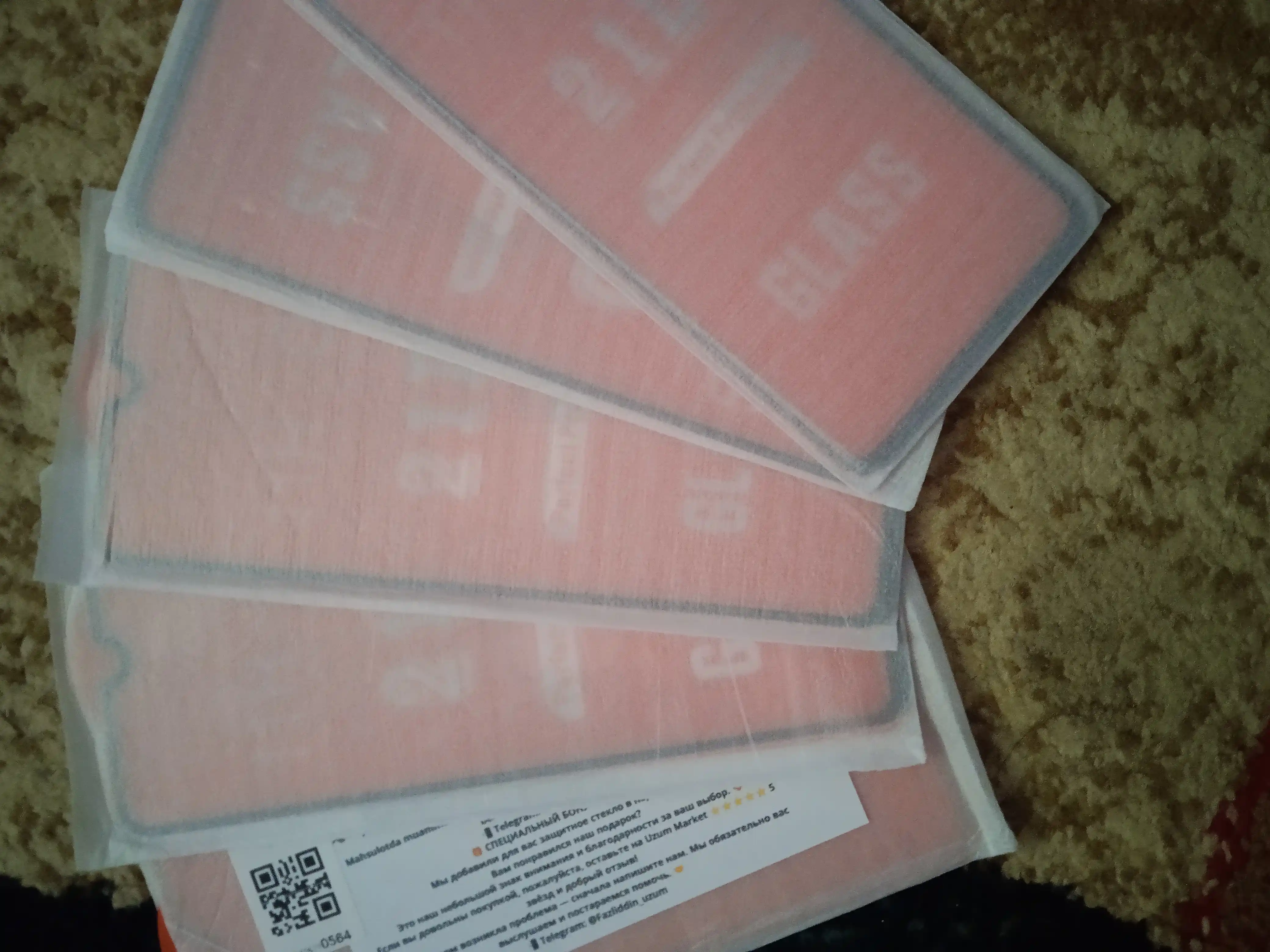 Redmi - 4, 5, 6, 7, 8, 9, 10, 11, 12, 13, 14, NOTE, NOTE PRO, NOTE PRO uchun himoya oynasi