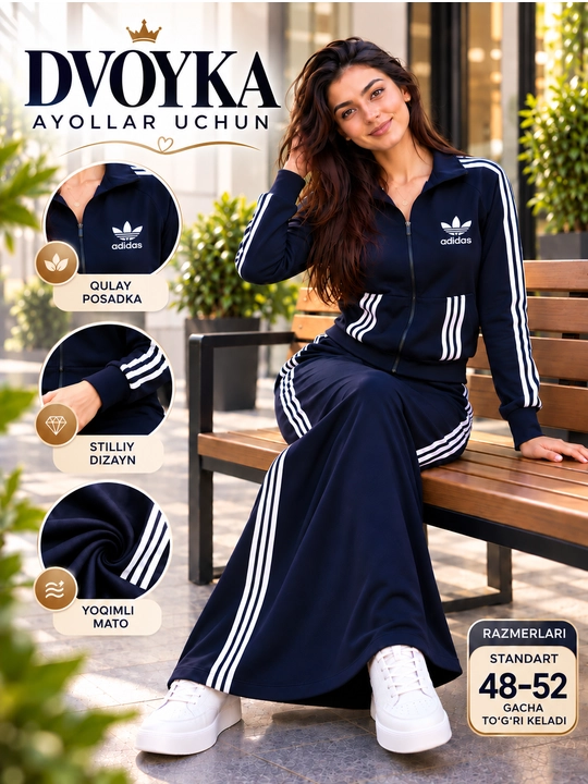 Ayollar uchun ikkilik, ikkilik, qizlar uchun ikkilik, kofta va uzun yubkali ikkilik