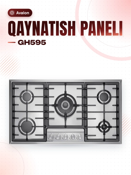 Варочная панель AVALON GH 595 Inox - 
