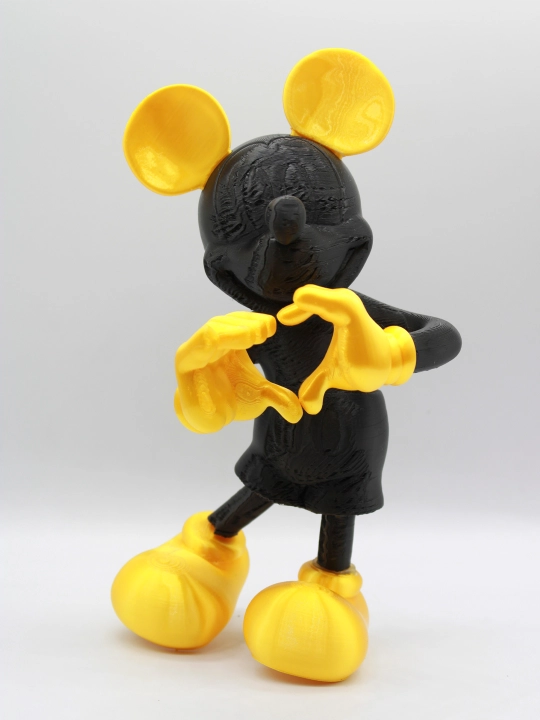 3D-фигурка «Микки Маус с сердечком» Disney / Статуэтка декор на стол, подарок - 