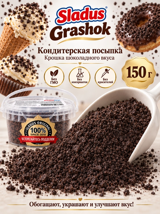 Cъедобная посыпка для выпечки и кондитерских изделий