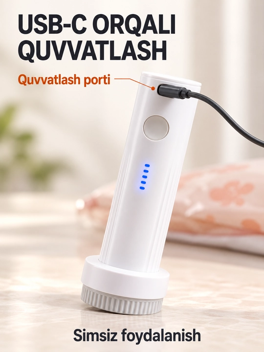Vakuum paketlar uchun simsiz elektr nasos, USB-C orqali quvvatlanadigan