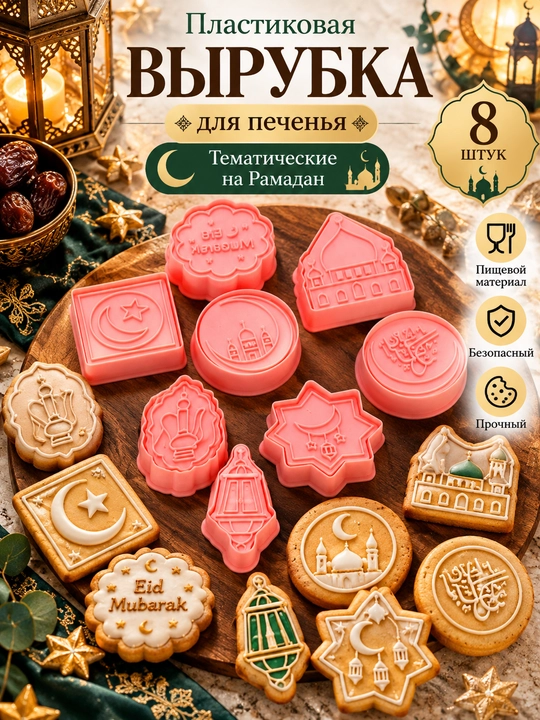 Тематические формы для печенья Рамадан - 