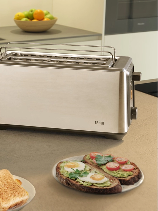 Braun Identity HT5220 tosteri, 8 darajali qizartirish, isitish va muzdan tushirish