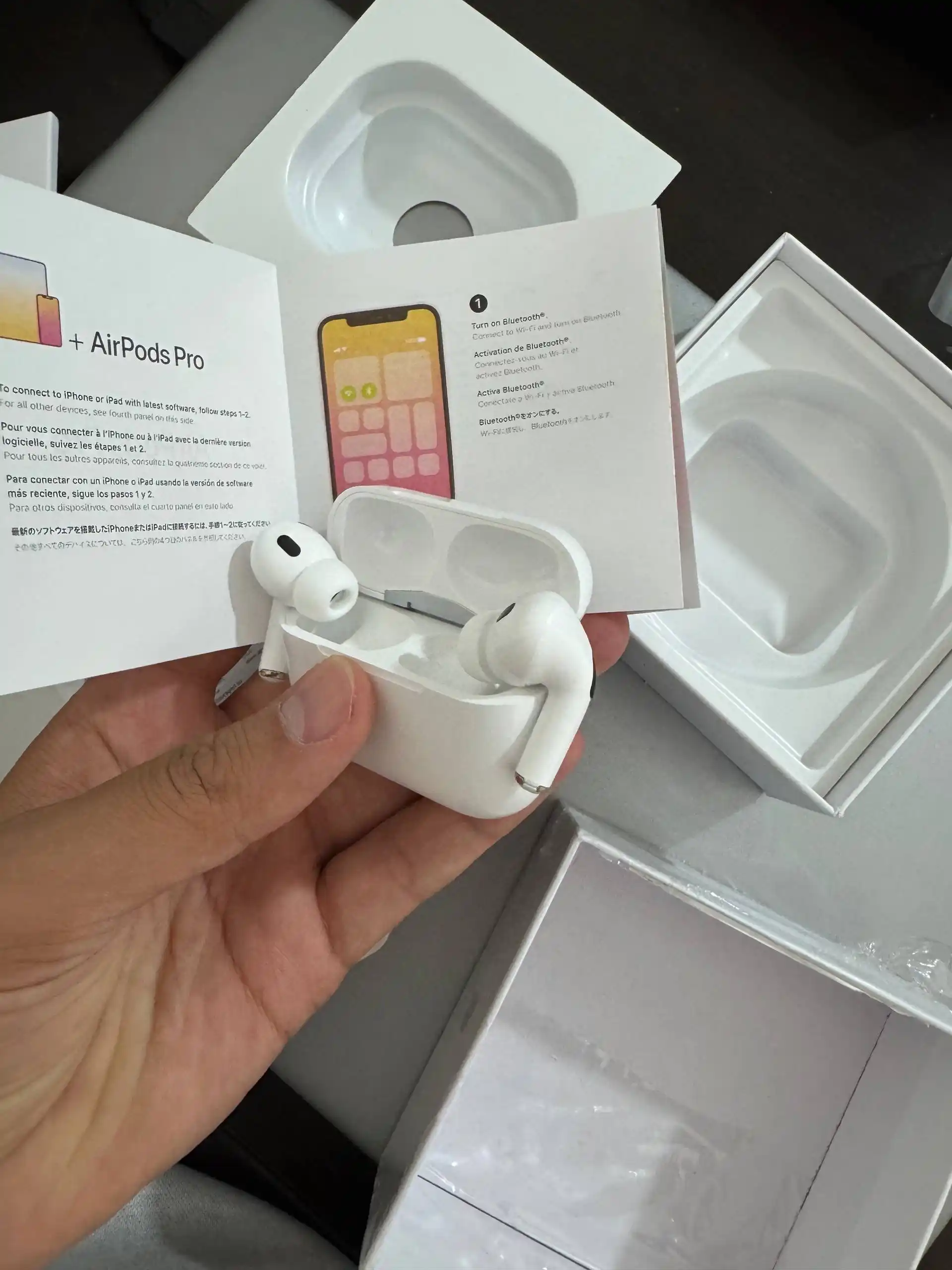 Simsiz quloqchin Pro 2 sensorli iPhone va Android uchun bluetooth naushnik