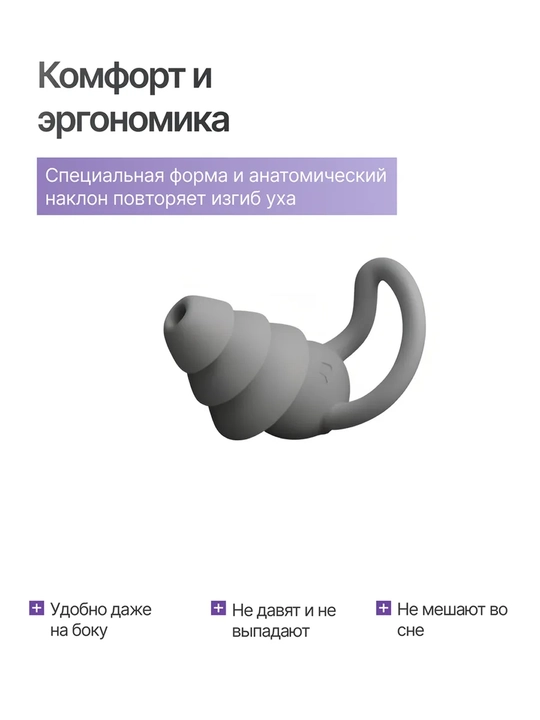 Беруши для сна, для отдыха, для путешествий, для спокойного сна без шума
