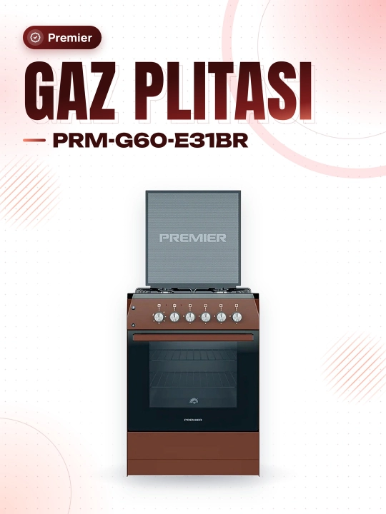 Gaz plitasi PRM-G60-E31BR - 