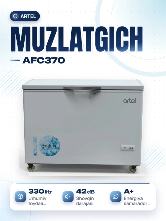 Muzlatish kamerasi Artel AFC 370 - 